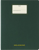 Zeszyt Moleskine Student Cahier XXL (21.6X27.9 cm) w Linie Zielony Mirt (Moleskine Student XXL Ruled Myrtle Green Soft Cover) - 8056999276881